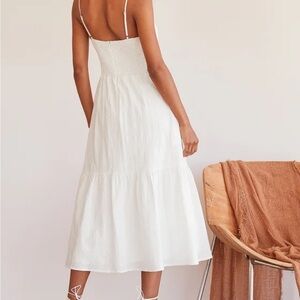 Elegant White Summer Dress